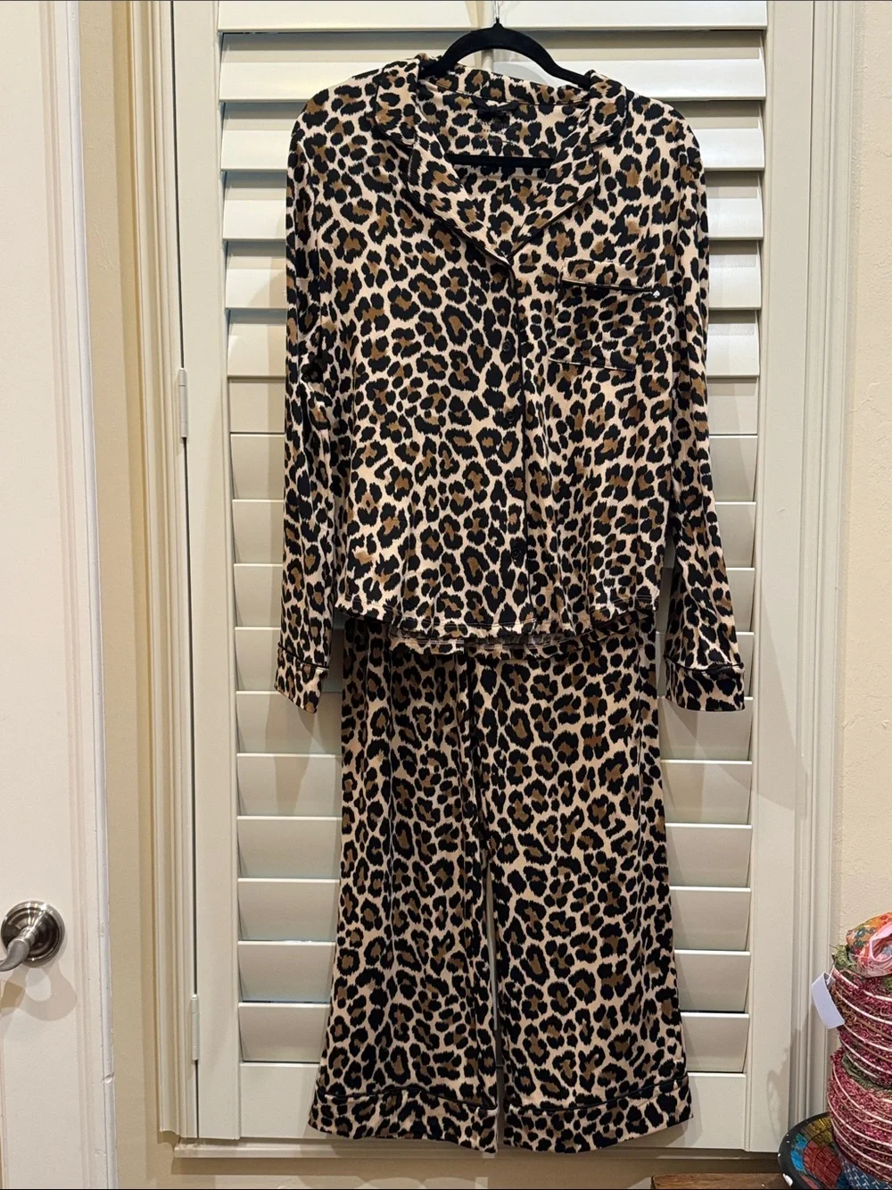 kate spade Leopard Print Pajama Set